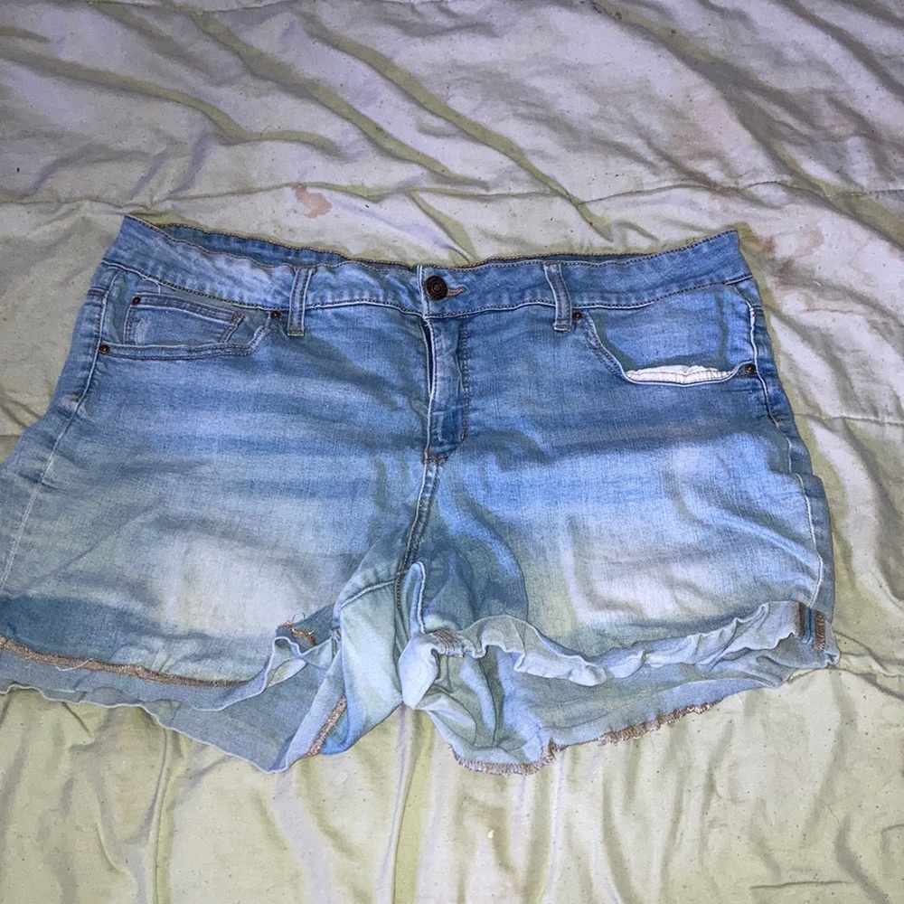 Jean shorts worn a few times